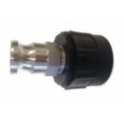 11/2" - IBC Connector with Aluminium Snaplock Quick Coupling